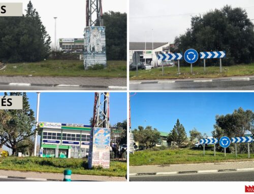 Avances en el mantenimiento de accesos industriales en Humanes gracias a la colaboración institucional